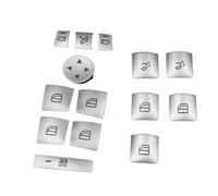 intérieurs Autocollants Compatible Avec Benz W204 Pour GLA X156 Pour CLA C117 A W176 B W246 Couvercle Bouton Levage Vitres Voiture Cadre D'interrupteur Garniture Accessoires