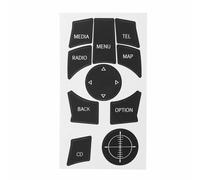 intérieurs Autocollants Compatible Avec BMW 3 Series Pour E90 E92 E93 2009 2010 2011 F02 F04 Kit D'autocollants De Réparation De Bouton IDrive Accessoires