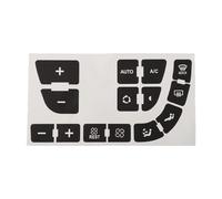 intérieurs Autocollants Compatible Avec Citroën C4 Pour Grand Pour Picasso Autocollant Réparation Bouton Autocollants Contrôle Climatisation Bouton Climatisation Voiture Accessoires