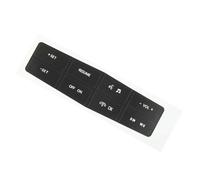 intérieurs Autocollants Compatible Avec Ford Pour Mustang 2010 2011 2012 Accessoires De Voiture Bouton Commande Au Volant Usé Pelage Kit Réparation Autocollants