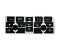 intérieurs Autocollants Compatible Avec Q7 4L 2003 2004 2005 2006 2007 2008 2009 2010 2011 2012 2013 2014 Autocollant Réparation Pour Bouton Audio Radio CD Accessoires Réglage