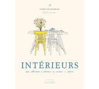 Intérieurs Une collection d'intérieurs de créateurs à colorier - Zoé De Las Cases - Hachette Pratique - relié - Carnet (de voyage, intime, de notes)