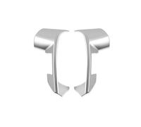 Intérieurs Voiture Accessoires Intérieurs Pour Ford Pour Raptor Pour F150 (2009-2012, 2013, 2014) : Housses Autocollants Décoratifs Pour Volant Accessoires Auto(Argent)