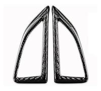 Intérieurs Voiture Autocollant De Volant De Voiture En Fibre Carbone Véritable Pour Chevrolet Pour Camaro 2016 2017 2018 2019 2020 2021 2022 Accessoires Auto(Button Frame)