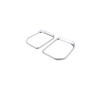 Intérieurs Voiture Autocollant Décoratif Pour Rétroviseur Extérieur Avec Effet Pluie, Accessoire Auto Pour Toyota FJ Pour Cruiser 2007-2021 Garniture(Argent)