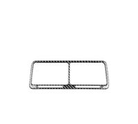Intérieurs Voiture Autocollant En Fibre De Carbone Pour Cache De Panneau De Commande Central Des Pour Dodge Pour Challenger 2008-2014 Auto Intérieur(Center Air Vent)