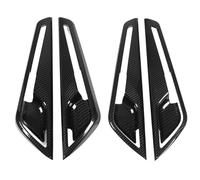 Intérieurs Voiture Autocollant Style Fiber Carbone Pour Poignée Porte Intérieure De Voiture Couverture Cadre Bol Pour Kia Pour Niro EV SG2 2021 + 4 Pièces Accessoires D'intérieur