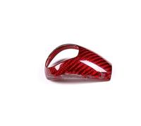 Intérieurs Voiture Pour BMW M3 M5 M6 E90 E93 E60 E61 E63 E64 Cadre Couverture Tête De Levier De Vitesse Accessoires Décoratifs Moulages Intérieurs(Carbon Fiber Red)