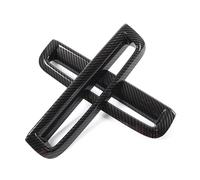 Intérieurs Voiture Pour BMW Série 4 G26 2022-2024 : Cache-phares Antibrouillard Avant, Autocollant Décoratif, Accessoires Auto, ABS Fibre Carbone Voiture Accessoires(Carbon Fiber)