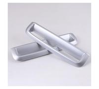 Intérieurs Voiture Pour BMW Série 4 G26 2022-2024 : Cache-phares Antibrouillard Avant, Autocollant Décoratif, Accessoires Auto, ABS Fibre Carbone Voiture Accessoires(Argent)