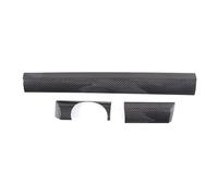Intérieurs Voiture Pour Cayenne 958 2011-2017 Console Centrale Voiture Tableau Bord Décoratif Couverture Garniture Autocollant Accessoires Moulages Intérieurs(Carbon Fiber)
