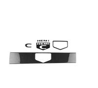 Intérieurs Voiture Pour Chrysler 300 300C 2005-2007 LHD Décor Passager Voiture Accessoires Garniture Intérieure Autocollant En Fiber Carbone Souple Intérieur Automobile(Red Carbon)