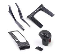 Intérieurs Voiture Pour Civic 10th 2016 - 2020 Autocollant De Couverture De Décoration De Panneau De Changement De Vitesse, Accessoires Automatiques Moulages Intérieurs(6X)