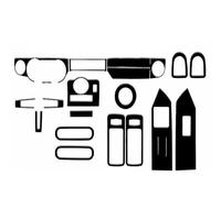 Intérieurs Voiture Pour Ford Pour Mustang 2009-2012-2013 : Porte-clés, Garnitures Panneaux Porte, Diverses Pièces Kit D'autocollants Voiture Accessoires(ABS Gloss black)