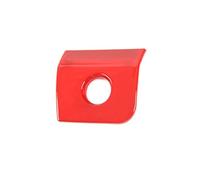 Intérieurs Voiture Pour Ford Pour Mustang 2015-2022 : Cache-bouton De Commande Côté Passager (autocollant Décoratif) Voiture Accessoires(Red)
