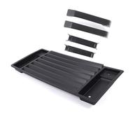Intérieurs Voiture Pour Hummer H2 2003-2009 ABS Chromé Capot Panneau Ventilation Couvercle Poignée Garniture Accessoires Modification Voiture Moulages Intérieurs(Matte black-5X)