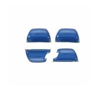 Intérieurs Voiture Pour Jeep Pour Wrangler JK 2007-2017 Couverture De Décoration De Boucle De Ceinture De Sécurité De Siège Intérieur De Voiture(Blue)