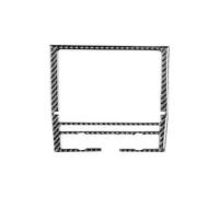 Intérieurs Voiture pour Panamera 2010-2016 véritable Fibre Carbone écran Navigation décoration Panneau Garniture Couverture Voiture intérieur Accessoires Autocollant Décorative Ligne