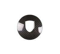 Intérieurs Voiture Pour Panamera Pour Cayenne Pour Macan 911 718 Couverture De Panneau De Volant Voiture Décoration Accessoires D'intérieur Voiture Intérieur Automobile(Black Carbon Fiber)