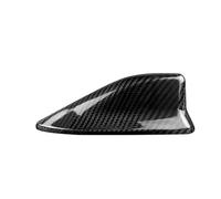 Intérieurs Voiture Pour Subaru Pour BRZ 13-20 Fiber Carbone Dur Garniture Intérieure Voiture Contrôle Central Décoration Couverture Autocollant Intérieur Automobile(Black Antenna)