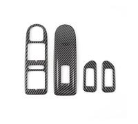 Intérieurs Voiture Pour VW Pour Golf 6 MK6 10-13 Couvercle Du Panneau Commande Commutateur Lève-vitre Texture Carbone Garniture D'accessoires Intérieurs Intérieur Automobile