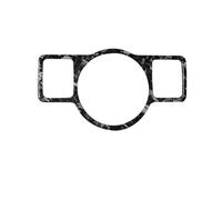 Intérieurs Voiture Pour VW Pour Passat B6 2006-2011 : Cache Décoratif Pour Panneau Commande Phares, Accessoire Intérieur Auto, Autocollant Voiture Accessoires(Forged Carbon)