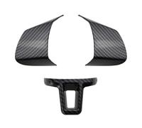 Interior Autocollants Autocollant Décoration Volant Accessoires D'intérieur Pour VW Pour Golf Pour Jetta Pour Polo Pour Touran Pour Bora Pour Caddy Décorative Accessoires(3piece imitation carbon)