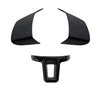 Interior Autocollants Autocollant Décoration Volant Accessoires D'intérieur Pour VW Pour Golf Pour Jetta Pour Polo Pour Touran Pour Bora Pour Caddy Décorative Accessoires(3piece black)