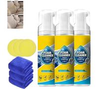 Interior Cleaner & Protectant,Effective Car Interior Cleaner Leather Car Seat Cleaners,Powerful & Multipurpose Cars Interiors Foam Cleaners,Protect Dashboard,Leather,Vinyl & Plastic for Cleaning (3)