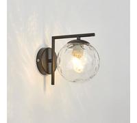 Interior Wall Light Fixture with Glass Wall Decor Lamp Modern Wall Sconce Indoor Led Wall Sconce Wall Sconces for Living Room Bedroom Bathroom Hallway/B/2