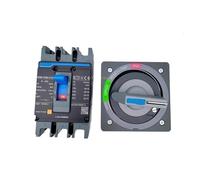 Interlock Switch Manual Operating Mechanism NXM Rotating Handle Circuit Breaker Open Door Power Off MCCB, Pièces(4P,250A)