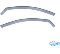 Interlocking Front Wind Deflectors DGA Long pour Audi A6 4p 09/04>03/11