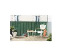 Intermas Brise-vue plastique vert 85% occultant 1,2 x 5 m TRIONET