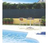 INTERMAS - Brise vue tissé 95% occultant - vert- 2 x 10 m TOTALTEX
