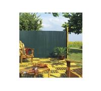 INTERMAS - Canisse PVC simple face Vert 85% occultant 1,5x3 m PLASTICANE