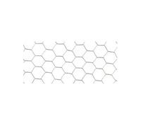 Grillage Galvanex - INTERMAS GARDENING - 0.5x10 m - Maille métallique triple torsion - Galvanisé