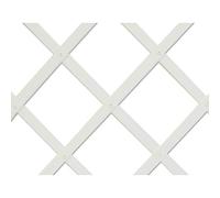 Intermas Treillis extensible blanc 0,5 x 1,5 m