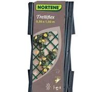 Treillis extensible en PVC 0,5 x 1,5 m gris TREILLIFLEX
