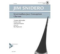 Intermediate jazz conception clarinette +cd