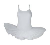 Intermezzo Damen Ballett Body Tutu 3152 Loverstraptu - Farbe: Weiß (001) - Größe: M