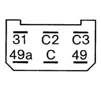 Intermittence De Clignotement Pour JOHN DEERE STEYR 691-Série Série 2050