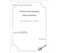 Intermittences d’automne (matériel) GUÉRINEL Lucien (Auteur)