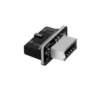 Internal 19-pin Male (usb 3.0) To Usb 3.1 Type-e 20-pin Key A, (180°)