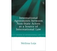 International Agreements Between Non-State Actors As A Source Of International Law