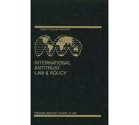 International Antitrust Law & Policy: Fordham Competition Law 2016