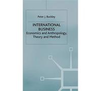 International Business - Peter J. Buckley - Palgrave Macmillan - Livre en Anglais - Hardback Peter J. BuckleyPeter J. Buckley (Auteur)