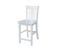 International Concepts San Remo Tabouret de comptoir 24 places Blanc