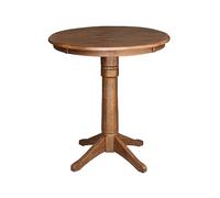 International Concepts Table guéridon ronde 76 cm Hauteur 90 cm