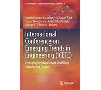 International Conference On Emerging Trends In Engineering (Icete)
