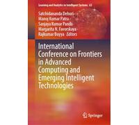 International Conference on Frontiers in Advanced Computing and Emerging Intelligent Technologies